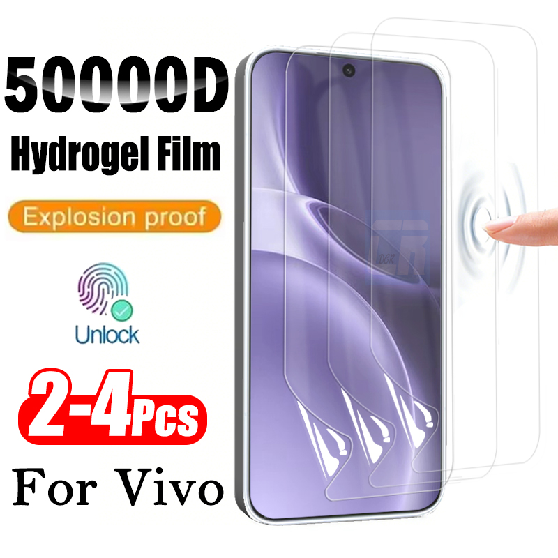 Vivo X200 - 2-4 Adet Patlamaya dayanıklı Hidrojel Film