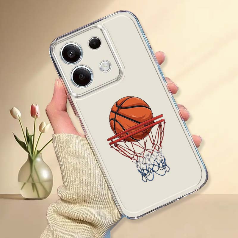 Xiaomi Poco X6 - Serin basketbol desenleri Telefon Kılıfı Xiaomi