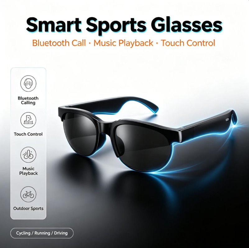 Akıllı Ses Gözlüğü Bluetooth E - Smart Glasses Lens incelemesi ve fiyatı