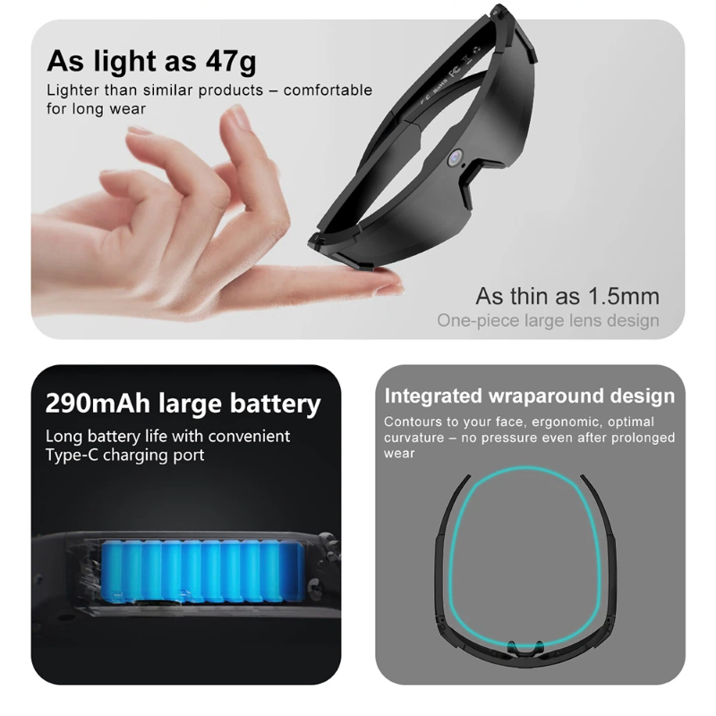Oneplus Al Akıllı Gözlük 8K Uz - Smart Glasses Lens incelemesi ve fiyatı