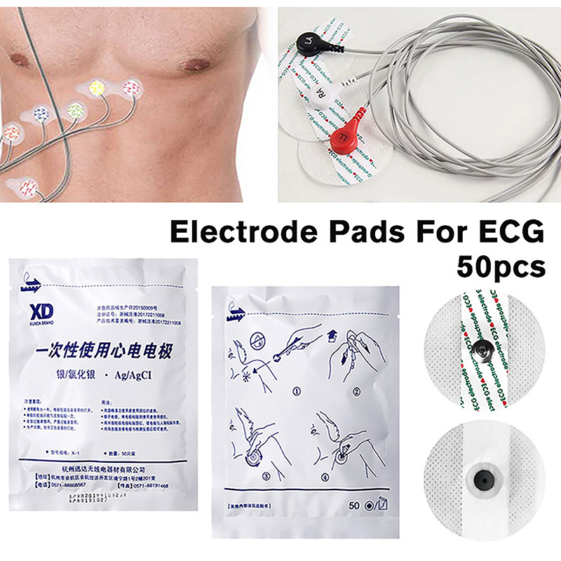 50 adet/torba Elektrot Yaması  - Ecg Patch Monitor incelemesi ve fiyatı