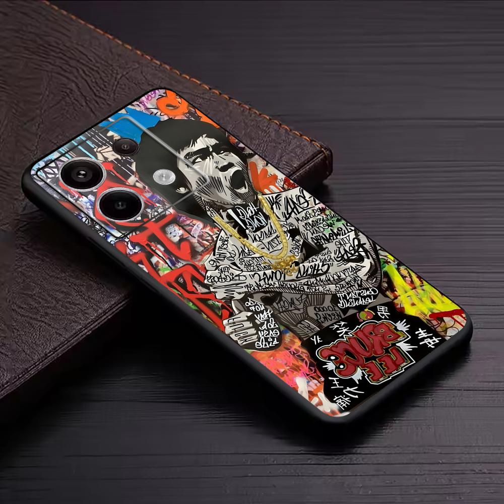 Banksy Graffiti Sanat telefon  - Xiaomi Redmi Note 14 incelemesi ve fiyatı