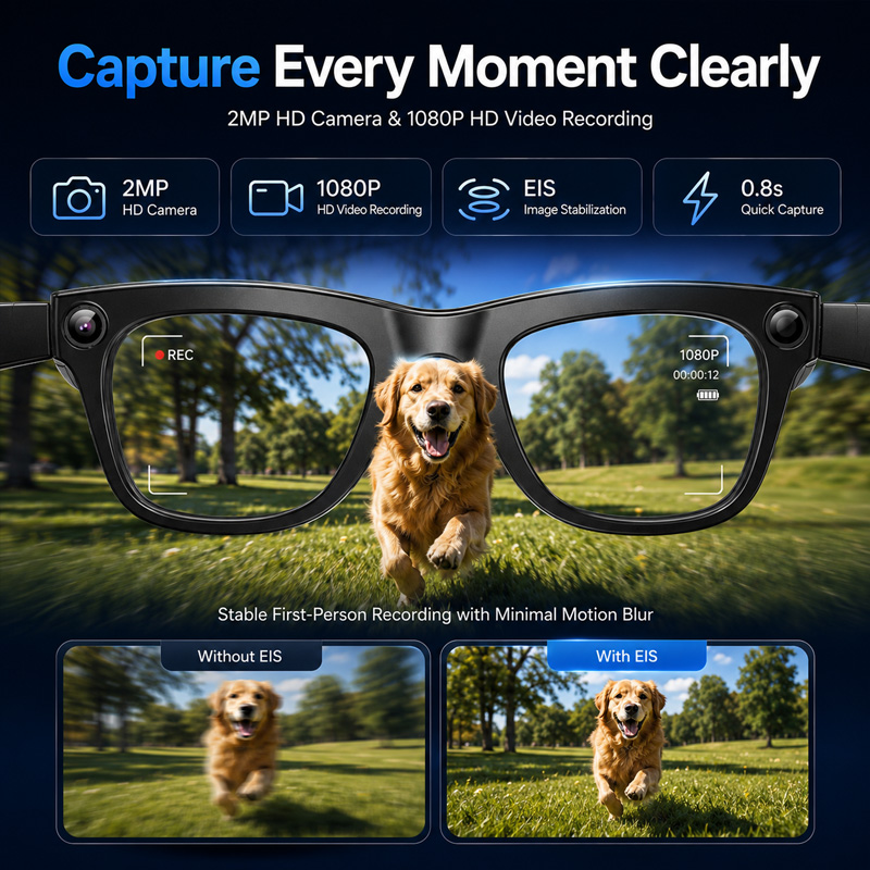 2026 200W Akıllı Gözlük EIS 10 - Smart Glasses Lens incelemesi ve fiyatı