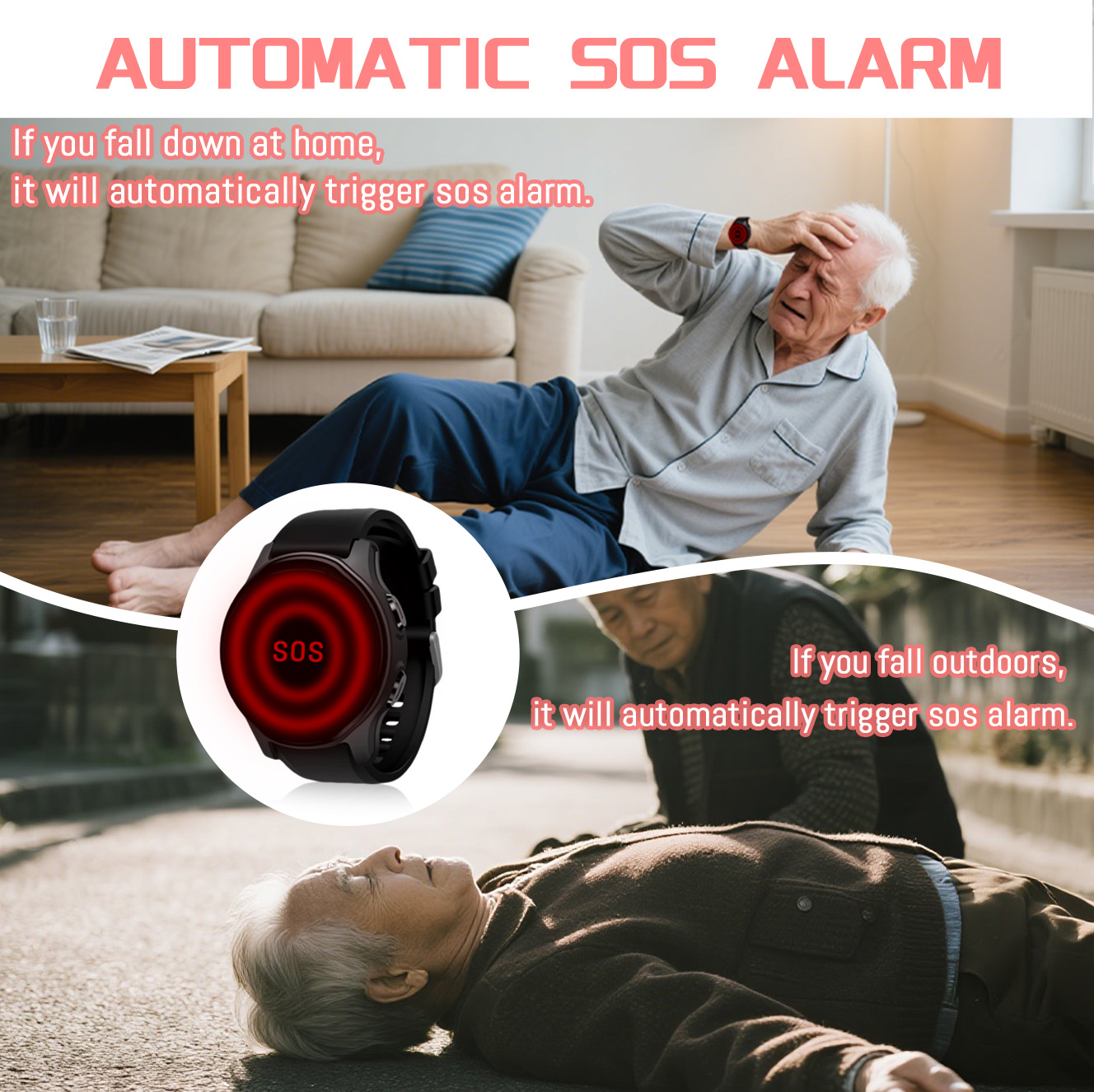Yaşlılar için yeni 4G GPS Navi - Fall Detection Watch incelemesi ve fiyatı
