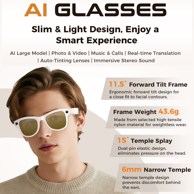 2026 Yeni 32G Hafızalı 800W 4K - Smart Glasses Lens incelemesi ve fiyatı